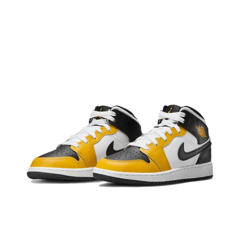 Jordan 1 Mid Yellow Ochre GS-4
