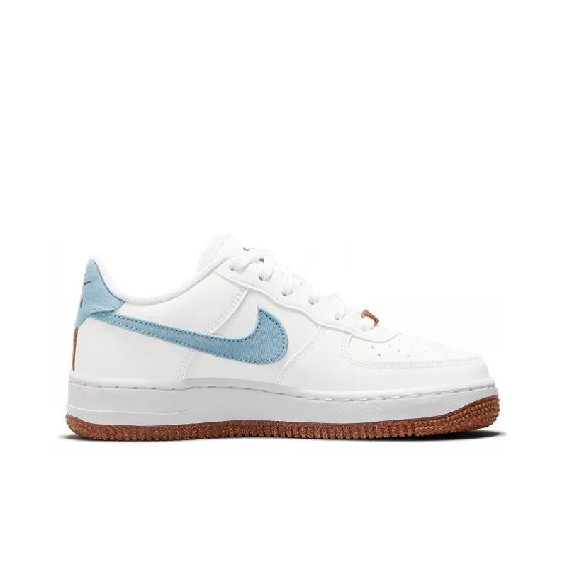Nike Air Force 1 Low LV8 Indigo Canvas Cork White GS-2
