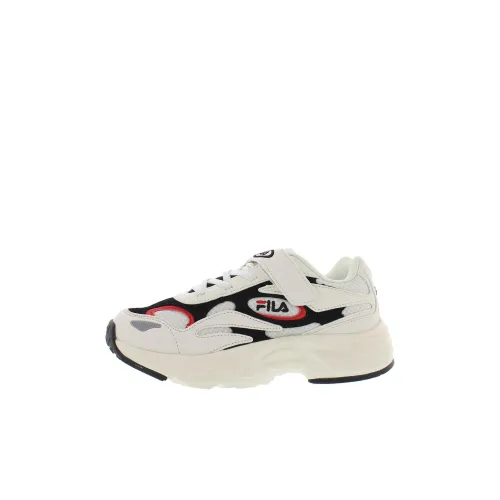 FILA KIDS Hysteria Slip-Resistant Anti-Kick Low-Top Kids Lifestyle Shoes White Kids'