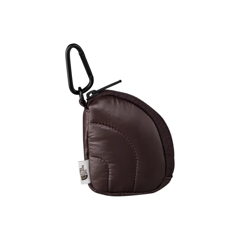 THE NORTH FACE Nylon Coin Purse Mini Unisex Dark Brown-0