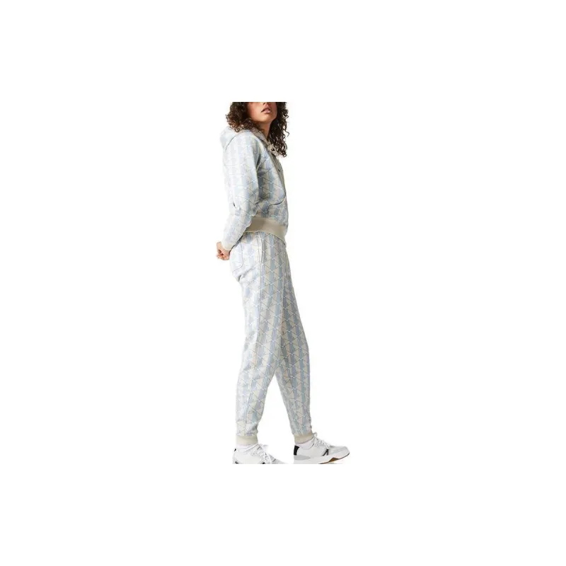 LACOSTE Knitted Sweatpants Women's White-2