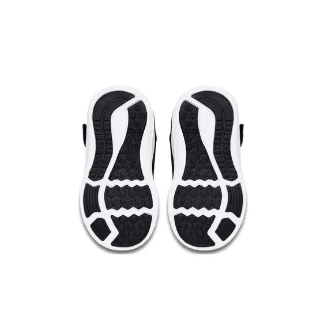 Nike Downshifter 8 Slip Resistant And Breathable Low Top Toddler Shoes Black White Infant And Toddler-4