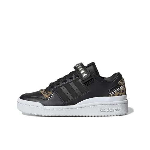 Adidas Forum Low J 'Black Leopard'