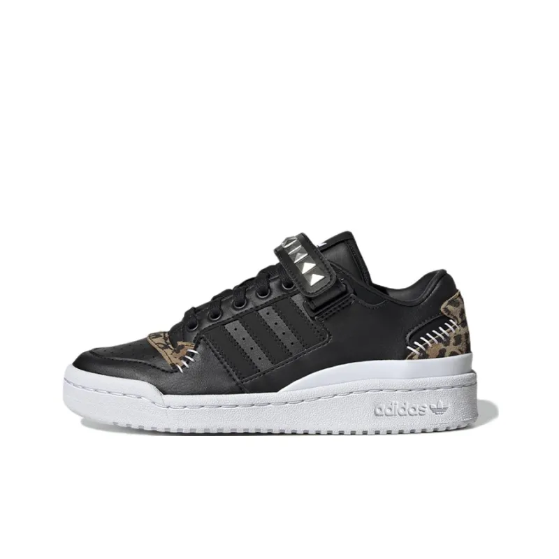 Adidas Forum Low J 'Black Leopard'-0