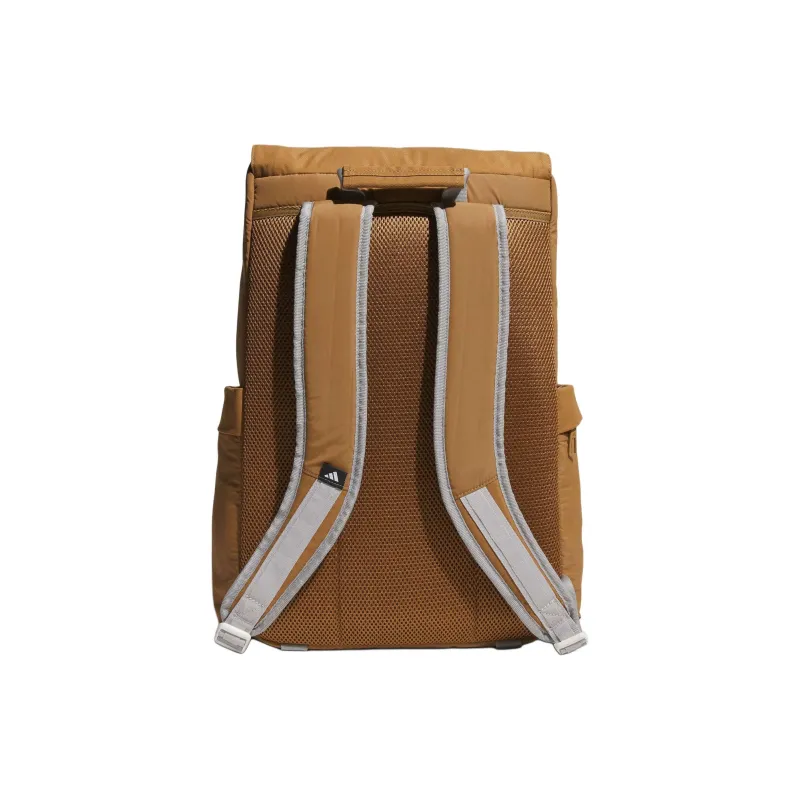 Adidas Recycled Polyester Backpack Regular Unisex Desert Brown & Light Gray-2