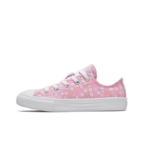 Converse Chuck Taylor All Star Non Mouse Lightweight Low Top Kids Canvas Shoes Pink Teenagers