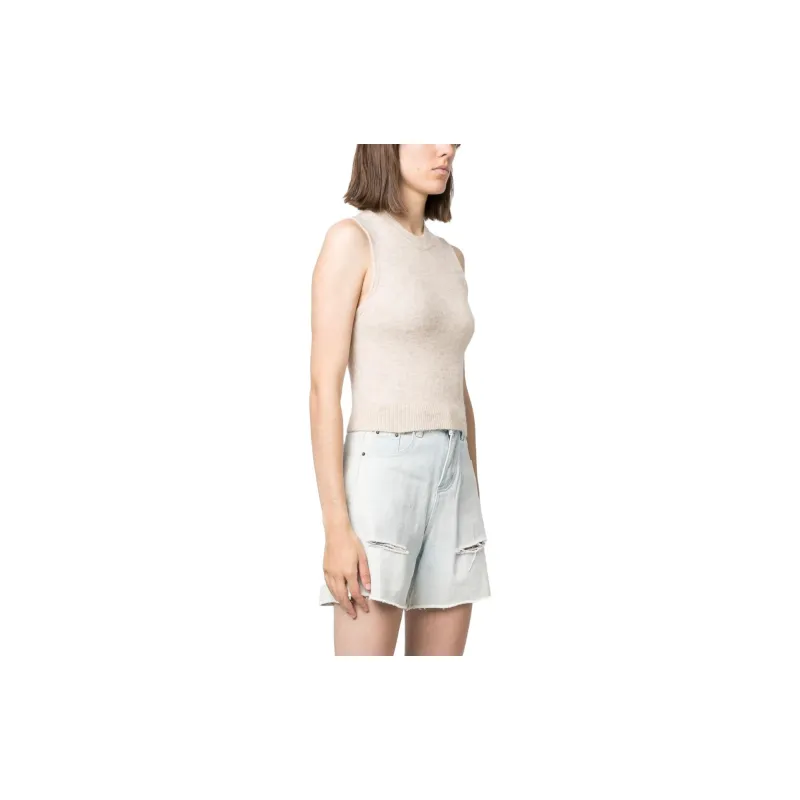 ISABEL MARANT ETOILE Ametis Knitted Vest-3