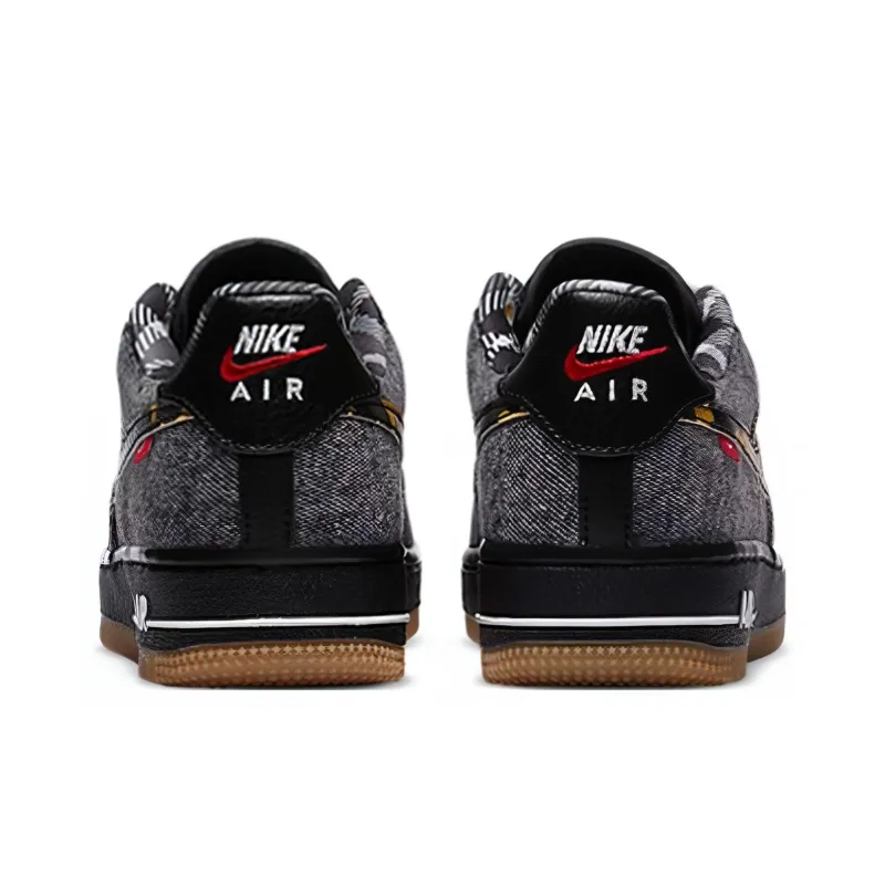 Nike Air Force 1 Low Remix Black GS-4