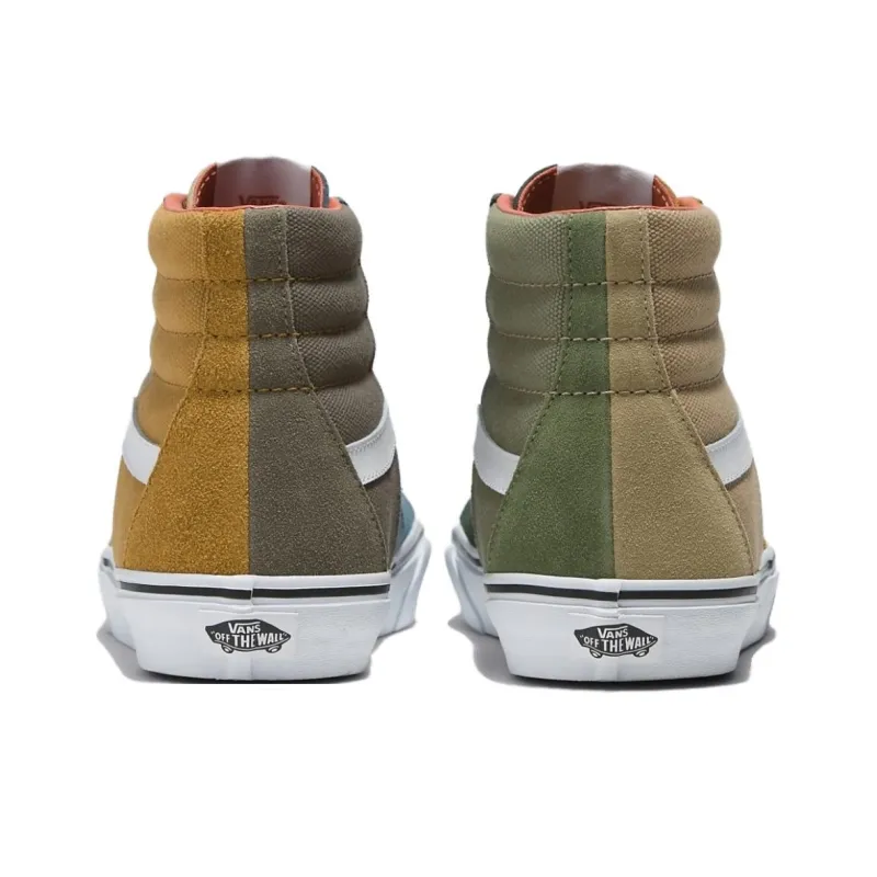 Vans Sk8 Hi Split Duck Canvas 'Beige Gold'-3