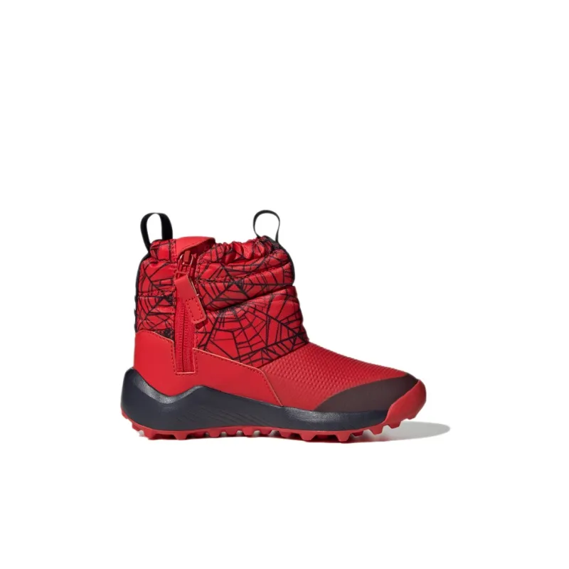 Marvel Spider-Man x Adidas Activesnow C.Rdy Warm Low Shaft Kids' Boots Red Children Aged 3-7 Years Old-1