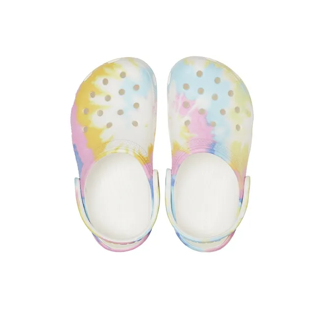 Crocs Classic Kids' Clog Sandal Yellow Blue Kids'-4
