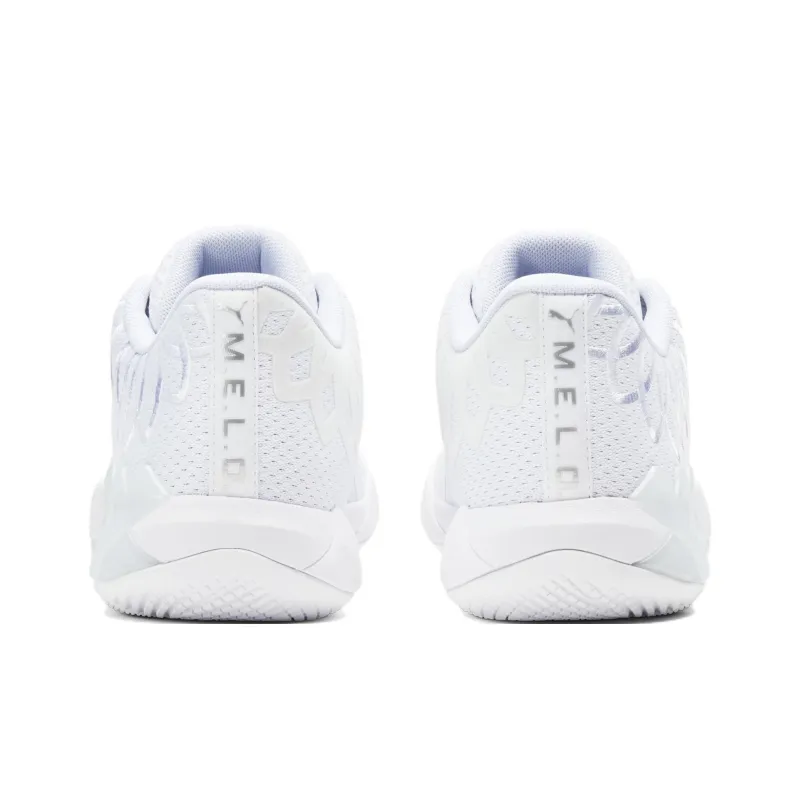 Puma LaMelo Ball MB.01 White Silver GS-2