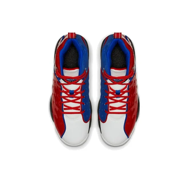 Jordan Jumpman Team II Mid Top Children's Basketball Shoes Teenagers-3