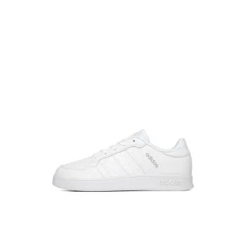 Adidas Breaknet Anti Slip Wear Resistant Low Top Kids' Skateboarding Shoes White Kids'
