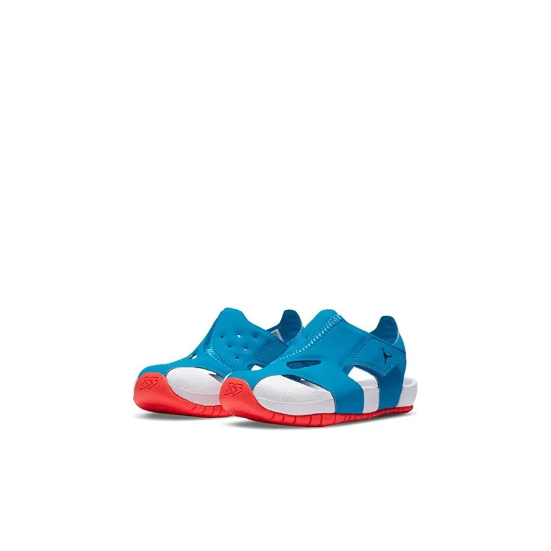 Jordan Flare Game Time Low Top Toddler Shoes White Lake Blue Infant And Toddler-2