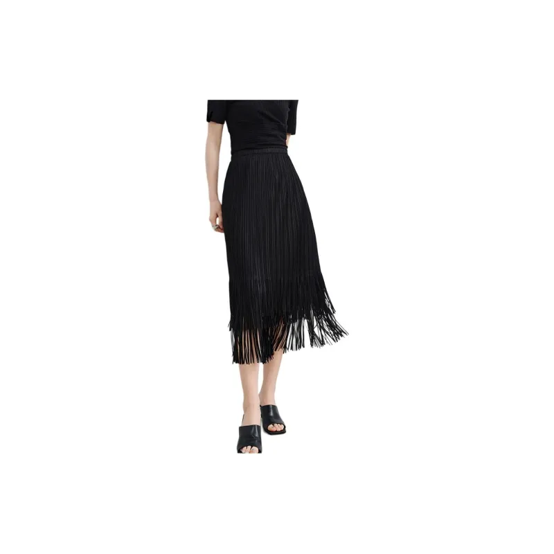 Hopeshow Casual Long Skirts Women's-1