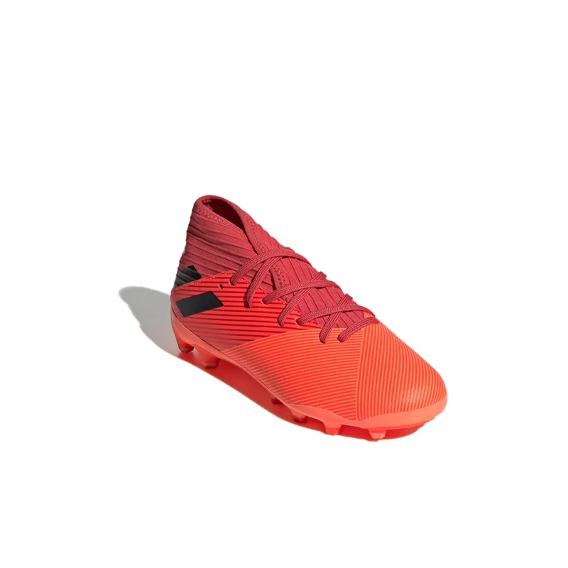 Adidas Nemeziz 19.3 Mg J Anti Slip Wear Resistant Low Top Kids' Soccer Shoes Orange Kids'-2