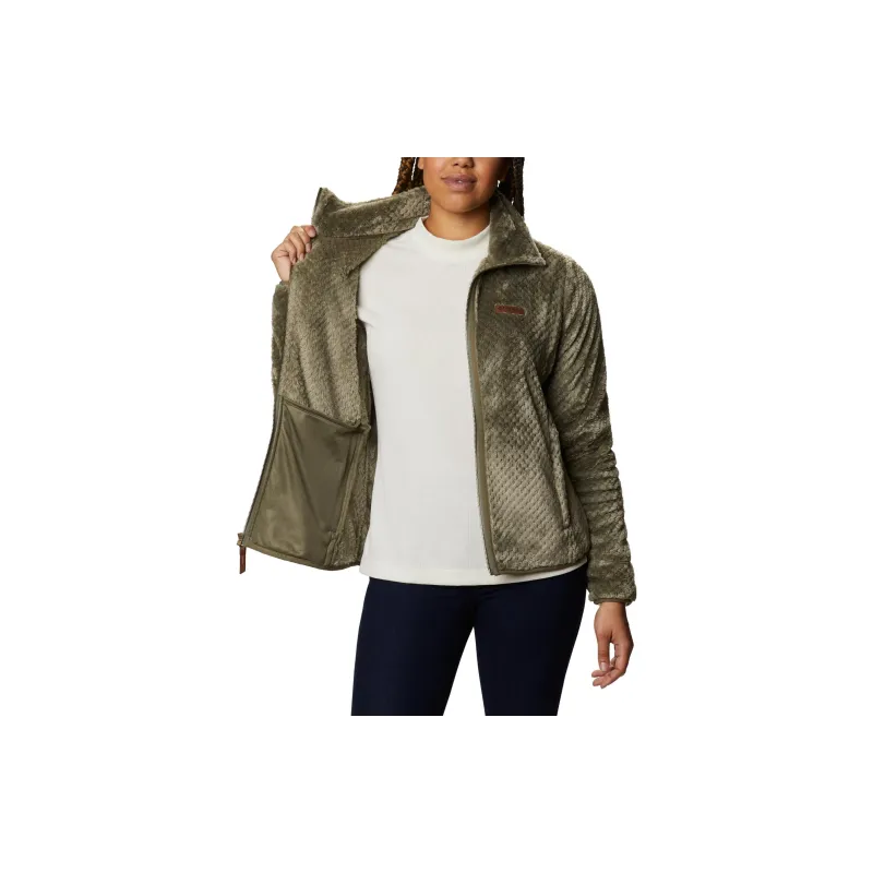 Columbia Fire Side™ II Velvet feel Coat Women's Olive Green-2