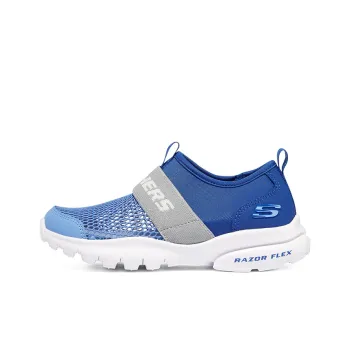 Skechers Razor Fle Slip Resistant Cushioning Abrasion Resistant Low Top Casual Shoes Teenagers