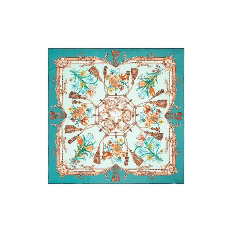 Silk Boundary Silk Scarves Women's-7