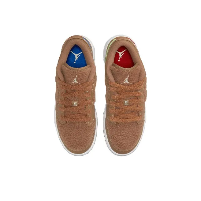 Jordan Kids Jordan 1 Low UTL "Teddy Bear" Sneakers-3