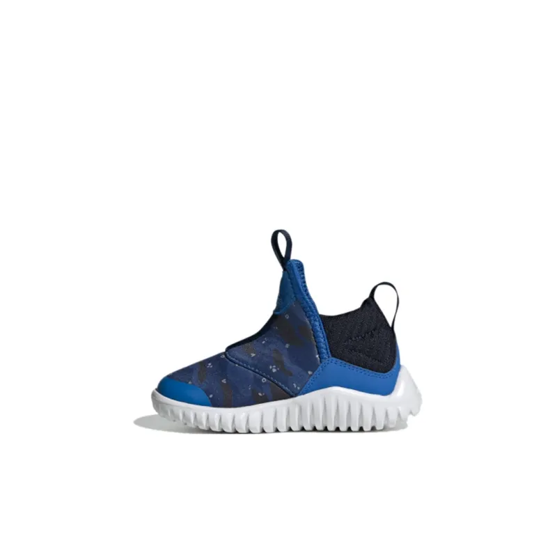 Adidas Rapidazen I Low Top Toddler Shoes Blue White Black Infant And Toddler-0