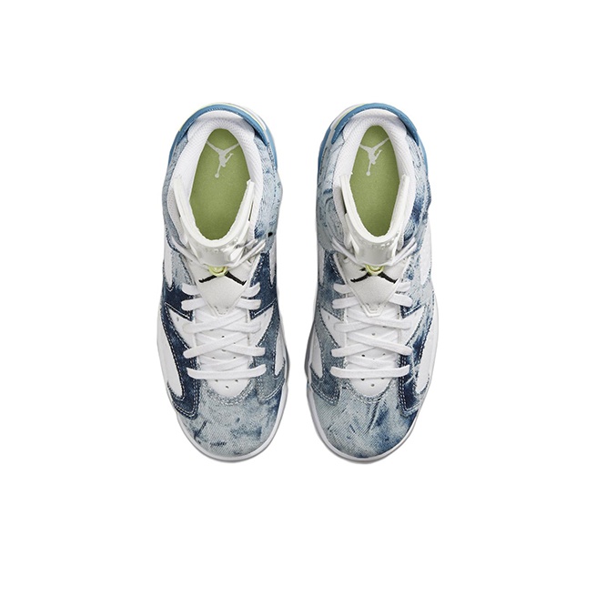 Jordan 6 Retro Washed Denim 2022 GS - POIZON