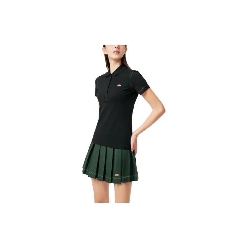 LACOSTE Polo Shirts Women's Black/031-2