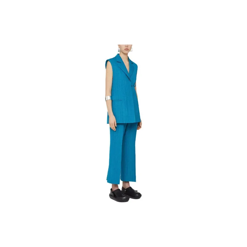JIL SANDER Belted Cropped Trousers-1