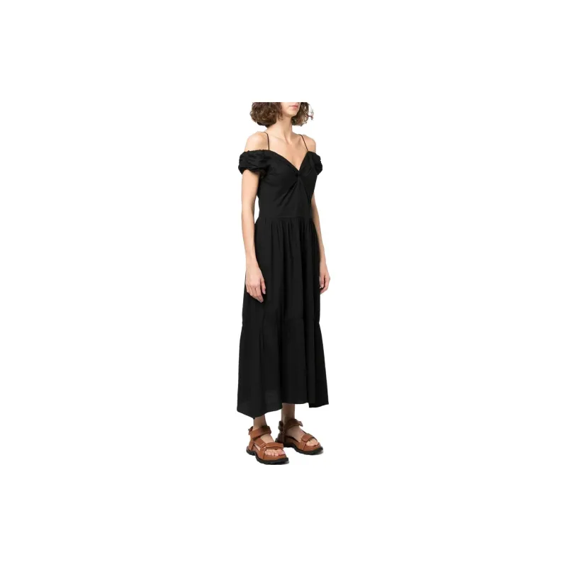 VINCE Sleeveless Dresses Women's Black-3