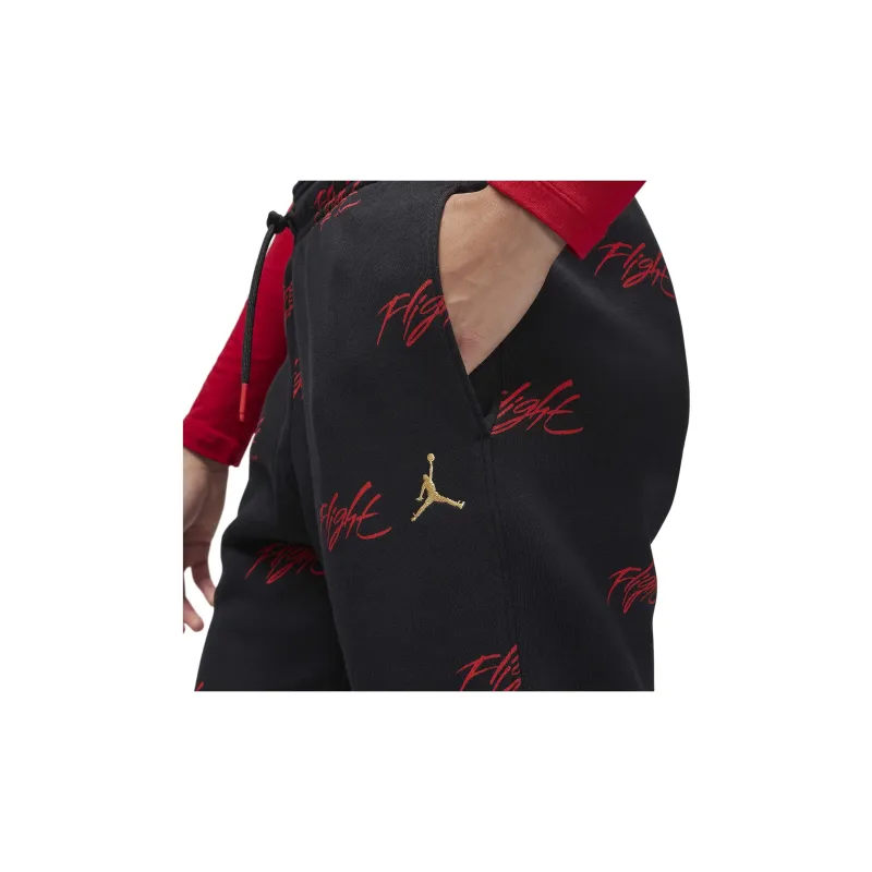 Jordan Brooklyn Fleece Knitted Sports Pants Women's Black-3