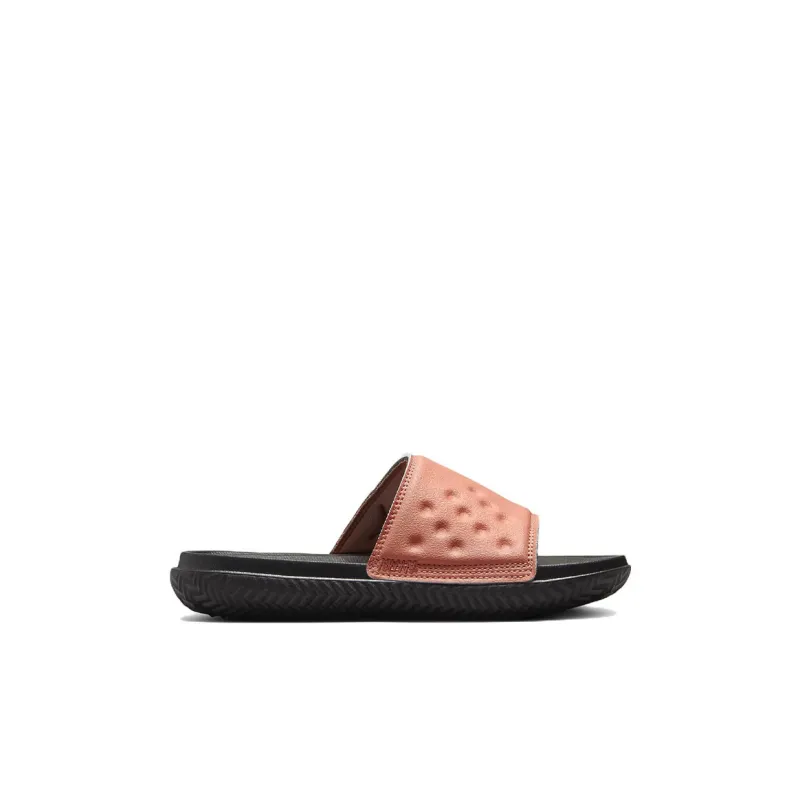 Air Jordan Play Stylish Sports Slippers Pink Black GS-1