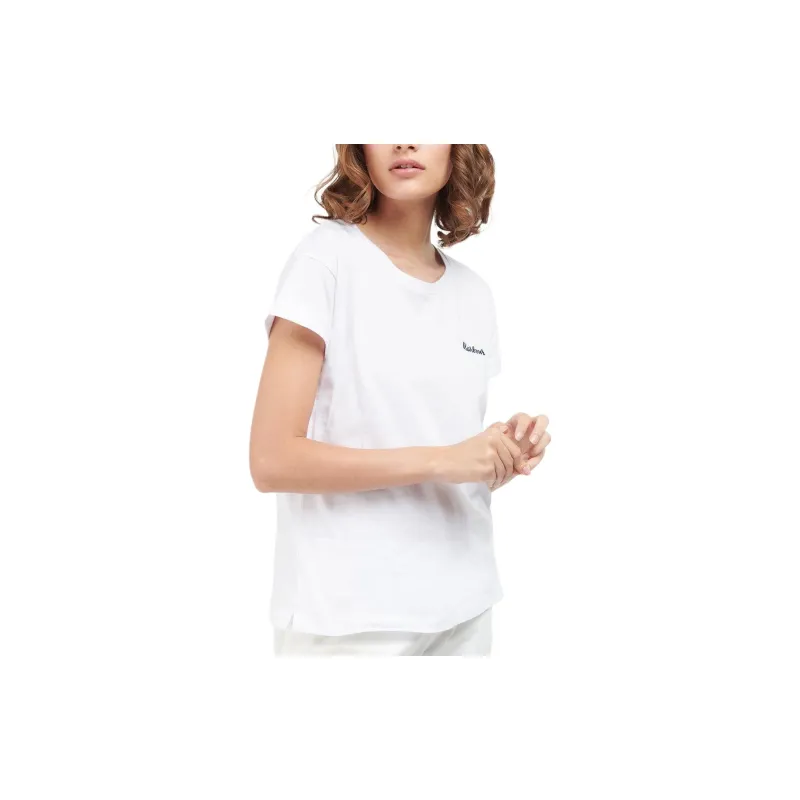 BARBOUR Kenmore T-Shirt T-Shirt Women's White-3