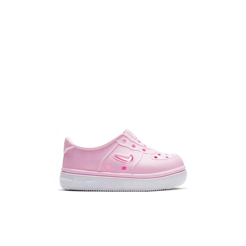 Nike Air Force 1 Low Top Toddler Shoes Pink Infant And Toddler-1
