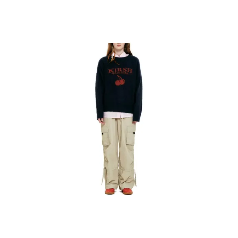 Kirsh FW23 Cargo Pants Women's Beige-1