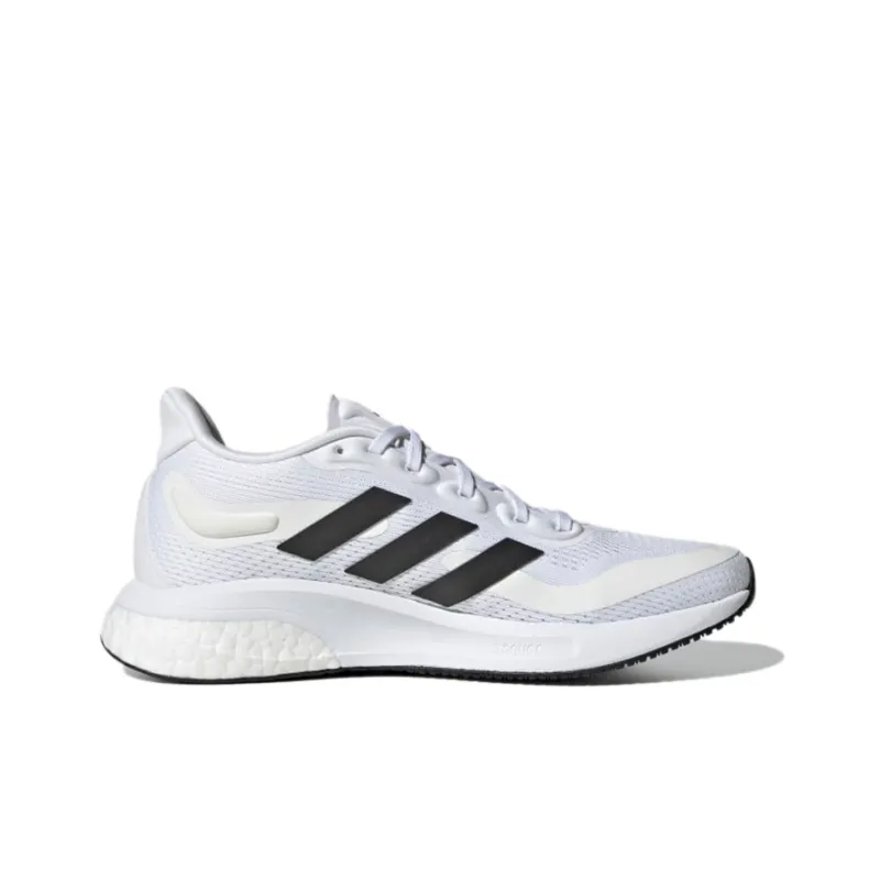Adidas Supernova Series J Breathable Low-Top Kids' Running Shoes White Black Teenagers-1
