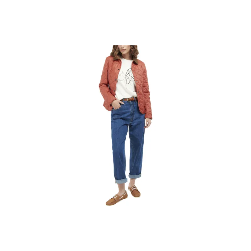 BARBOUR Deveron Quilted Buttoned Jacket-1