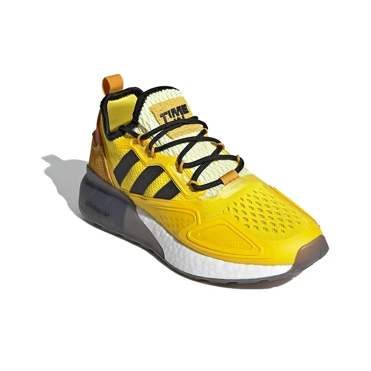 Adidas Ninja X ZX 2K Boost J 'Time In - Yellow Legacy Gold'-2