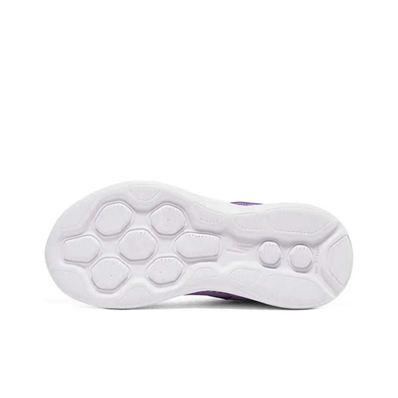 Skechers Go Run 400 V2 Slip Resistant Cushioning Abrasion Resistant Low Top Kids' Running Shoes Purple Teenagers-3