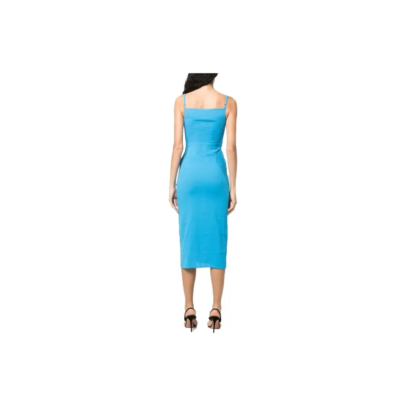 Patou Tie detail Midi Dress-2