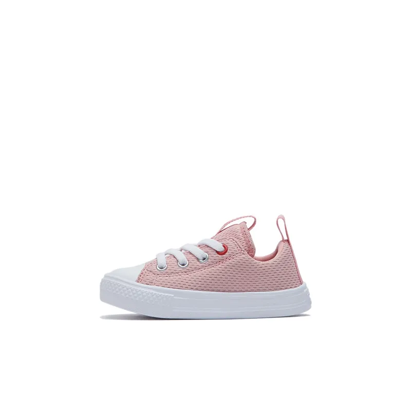 Converse Anti-Slip Wear-Resistant Breathable Lightweight Low-Top Toddler Shoes Pink Infant And Toddler-0