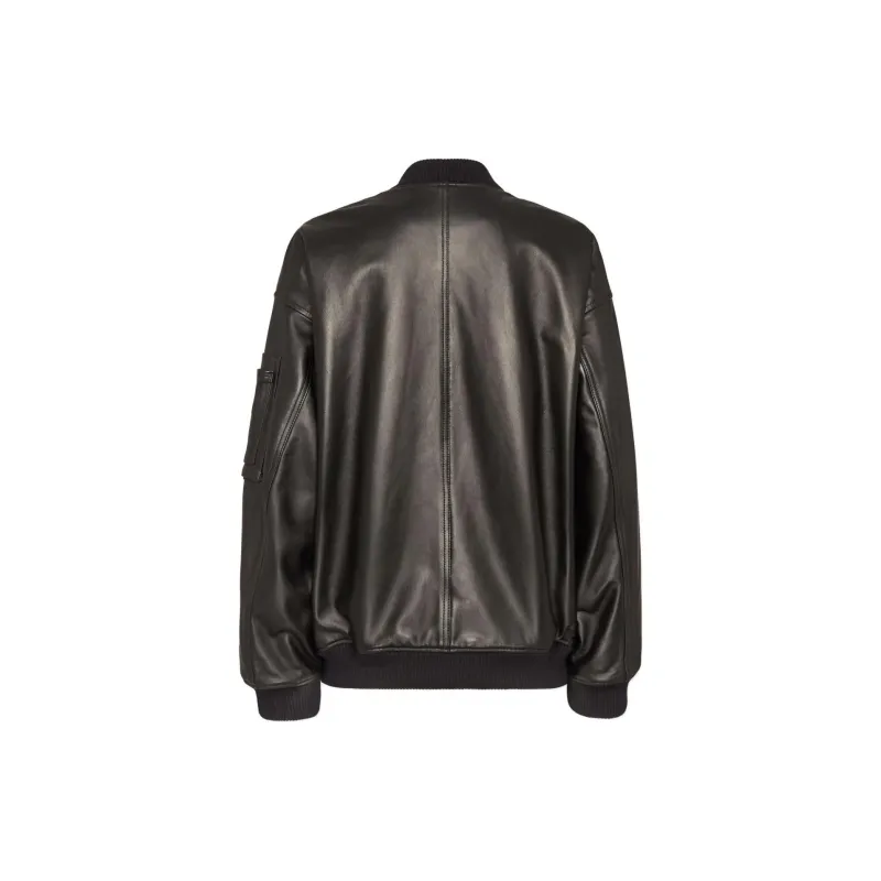 DSQUARED 2 Zip Up Leather Jacket-1