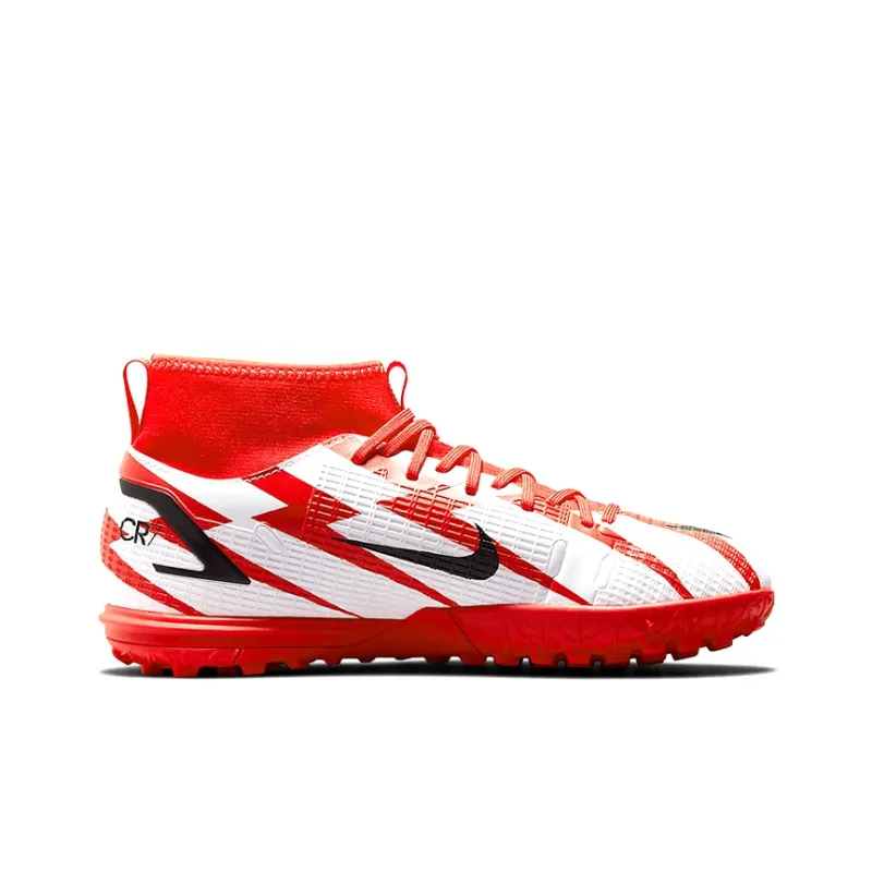 Nike Mercurial Superfly 8 Academy CR7 TF Chile Red GS-1