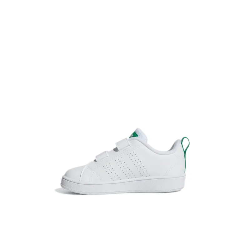 Adidas Neo ADVANTAGE Low-Top Toddler Shoes White Green Infant And Toddler-0