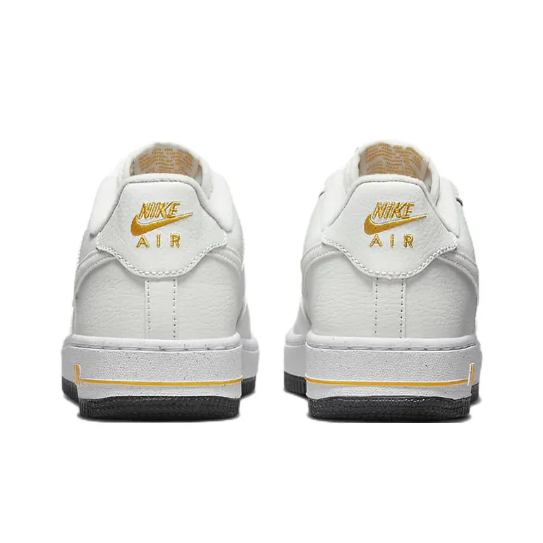Nike Air Force 1 Impact Next Nature Low Top Skateboard Shoes Gray White Teenagers-4