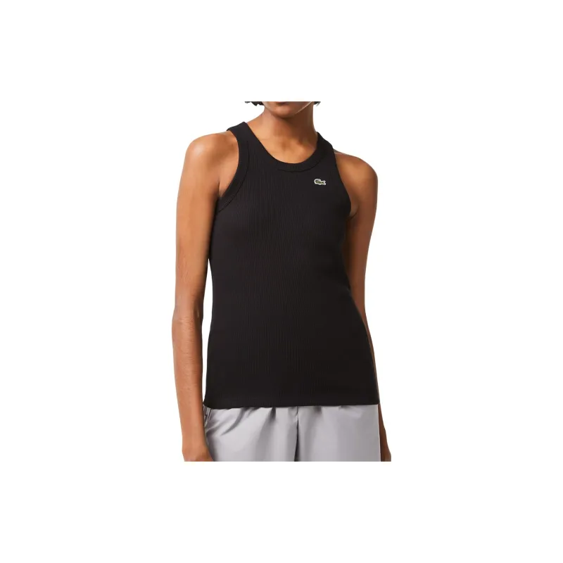 LACOSTE T Shirts Women's Black-1