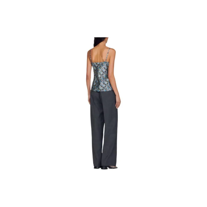 Sandro Floral-print Tank Top-2