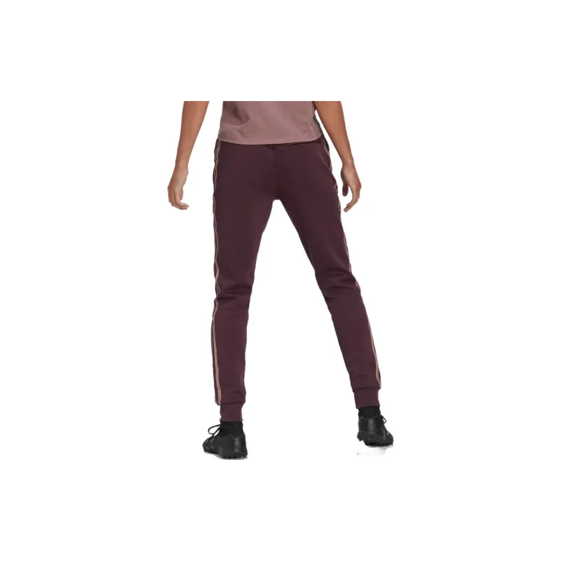Adidas Knitted Sweatpants Women's Dark Reddish Purple-2