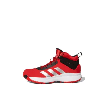 Adidas Cross Em Up 5 Mid Top Basketball Shoes Red Kids'