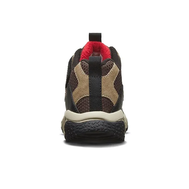 Skechers Velocitrek Wear-Resistant Slip-Resistant Kids Lifestyle Shoes Black Coffee Teenagers-3